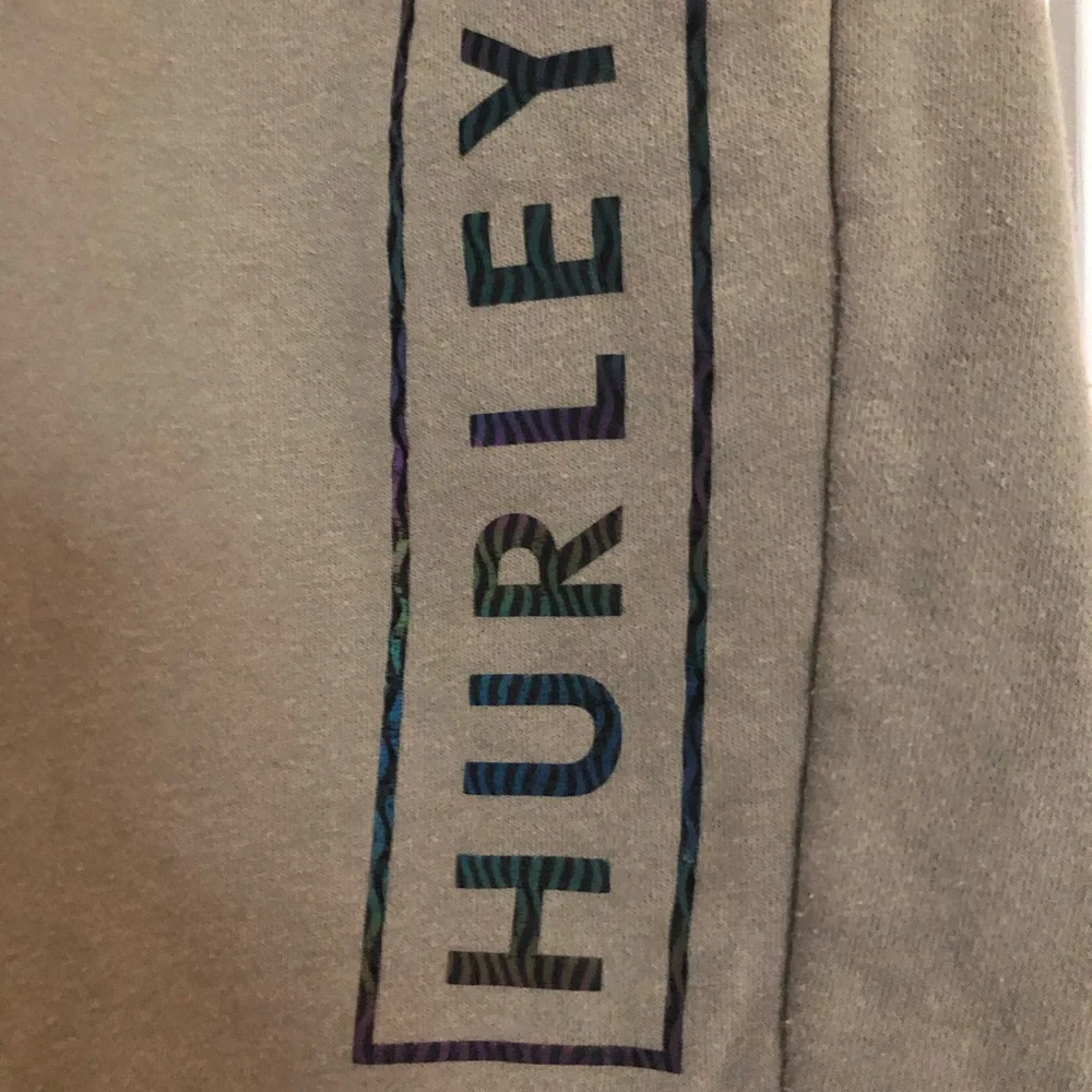 Hurley Men's Olive Green Pull-On Sweat Shorts